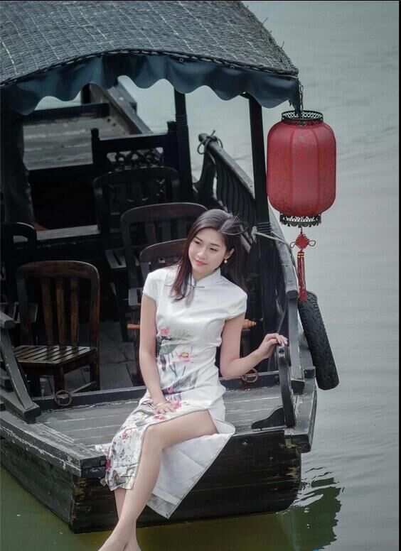 五一淹城 与旗袍有一个美丽的约会