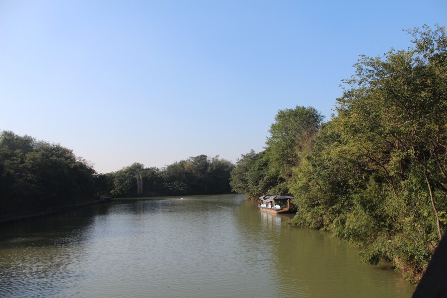 春秋淹城遗址公园—1、外城河（桥）