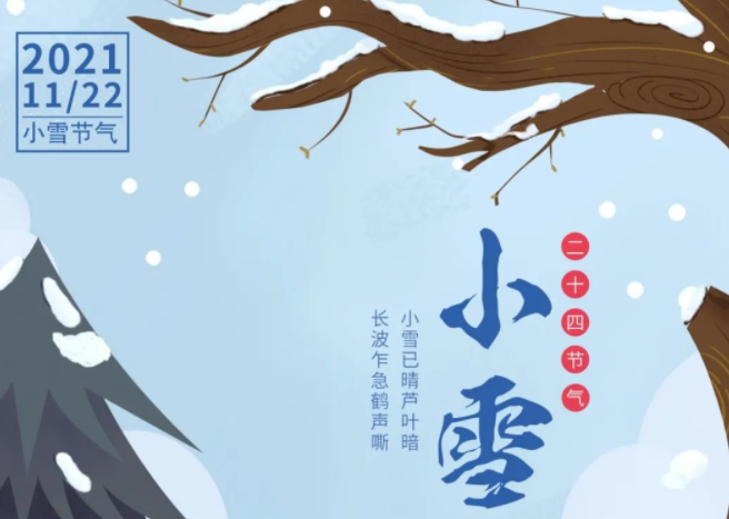 今日小雪丨冬天真的来啦