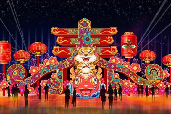 古城提灯 天官赐福｜本“宫”邀你过大年