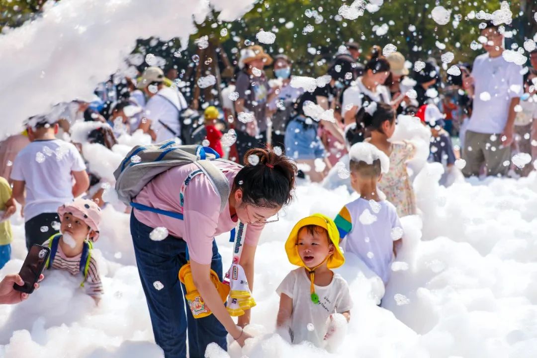 暑期打卡淹城野生动物世界，解锁花式“亲”水玩法