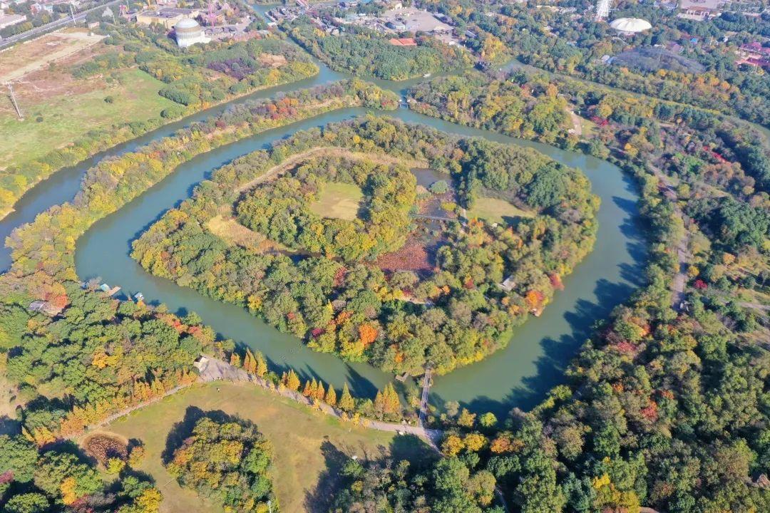 水清岸绿，斑斓如画丨淹城遗址人文秋景大片已上线